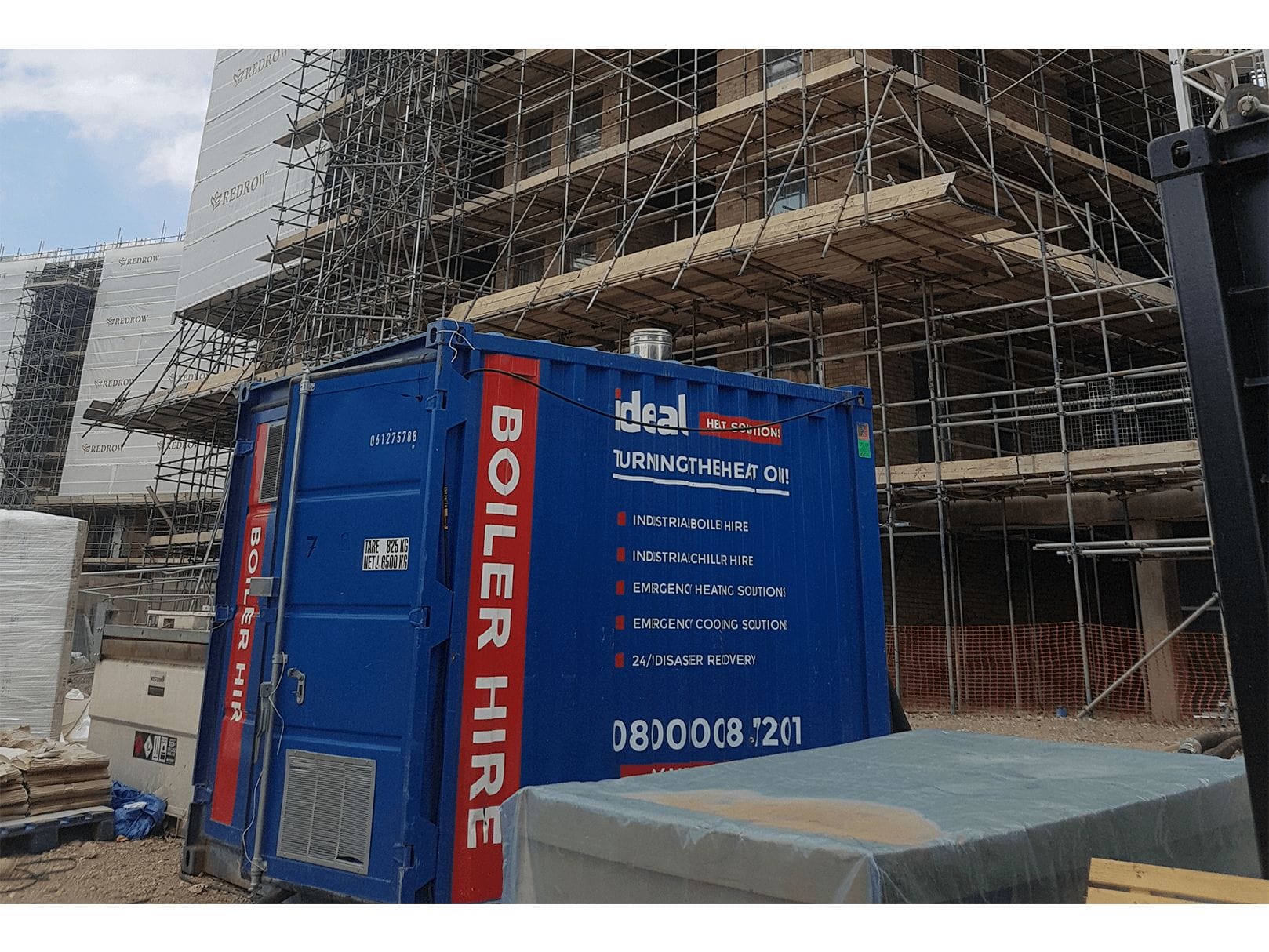 500kW Temporary Boiler Plant Hire