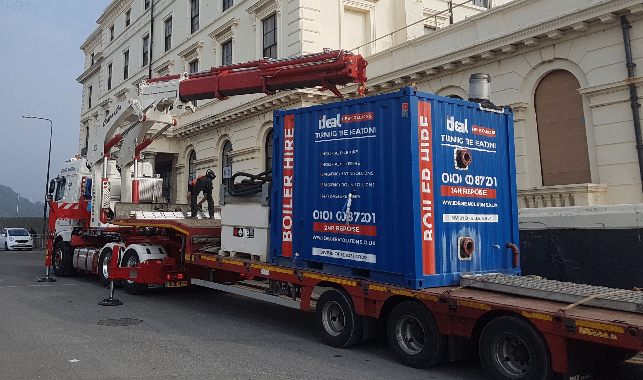 500kW Packaged Boiler Installation at Local Authority Building