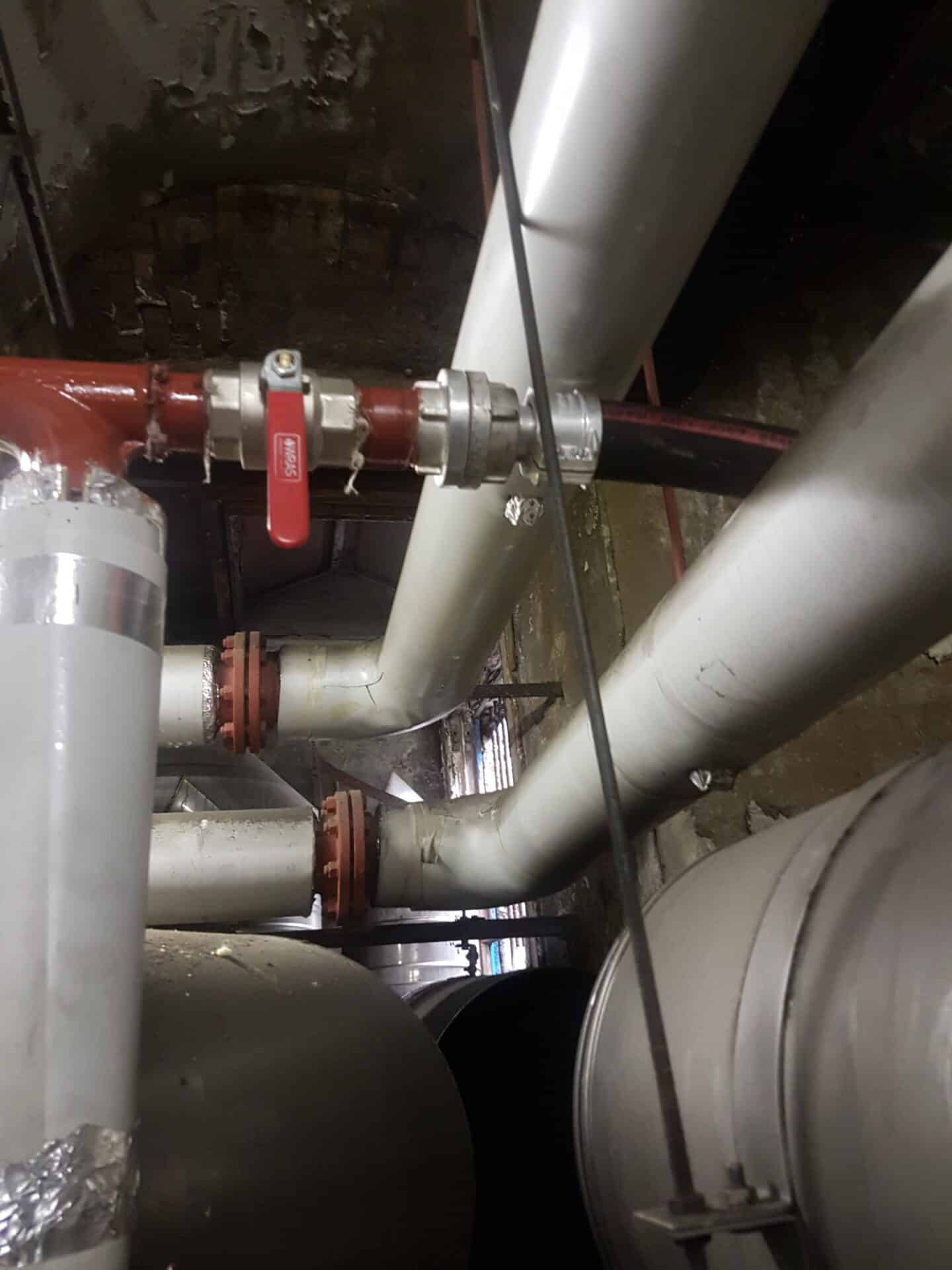 Flow and Return Connection Points