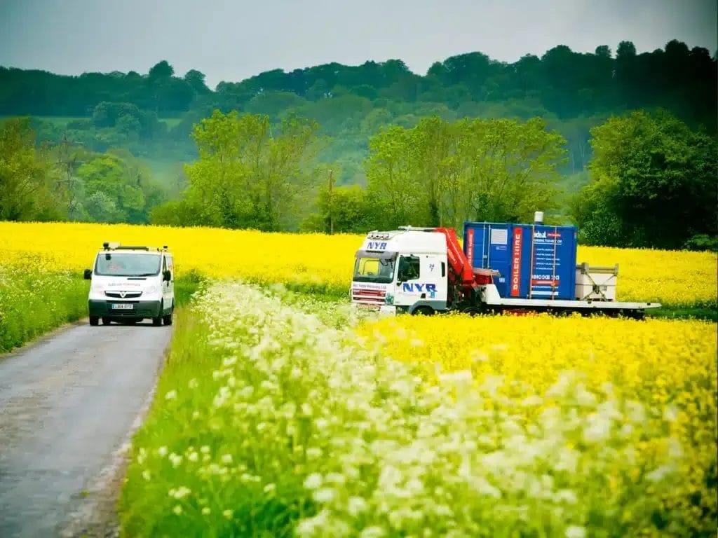 temporary boiler hire