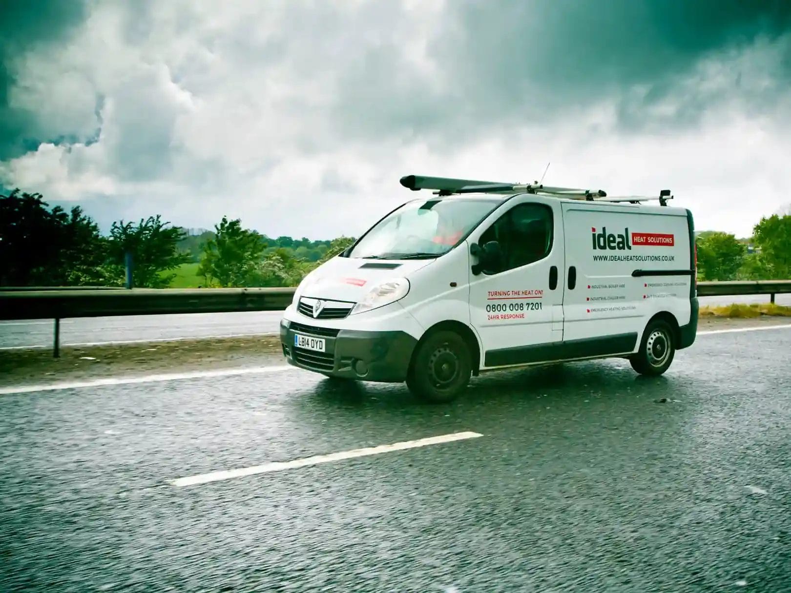 Transferring one of Ideal Heat Solutions portable electric boilers