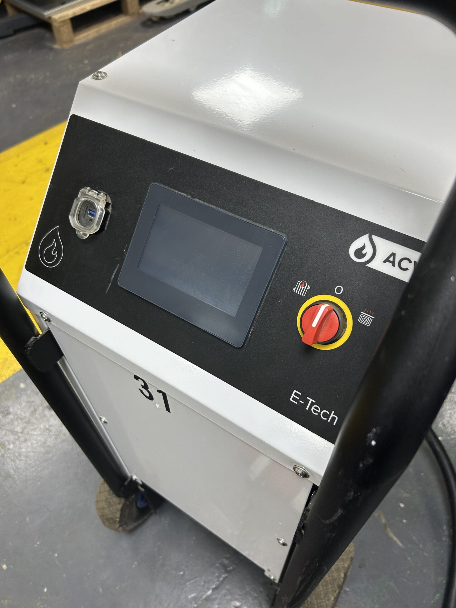 mobile electric boiler