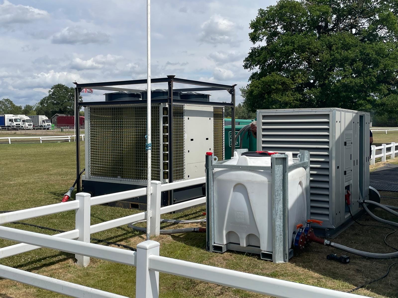 heat pump chiller hire