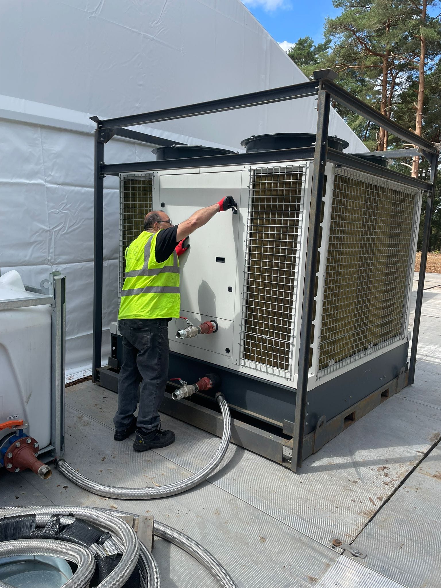 temporary chiller hire