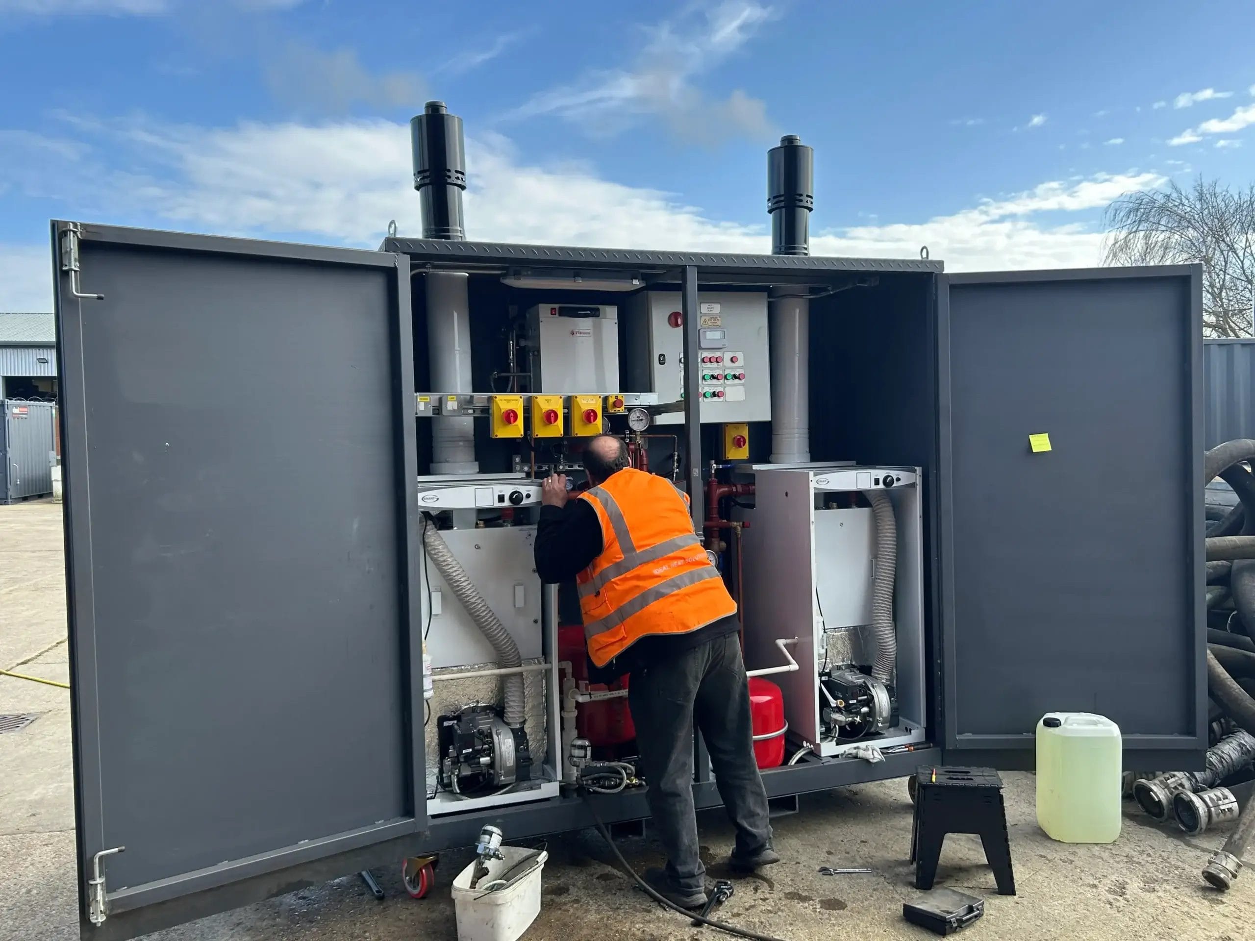 slimline boiler hire