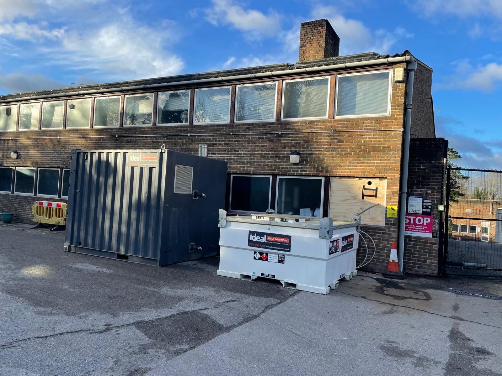 temporary boiler hire