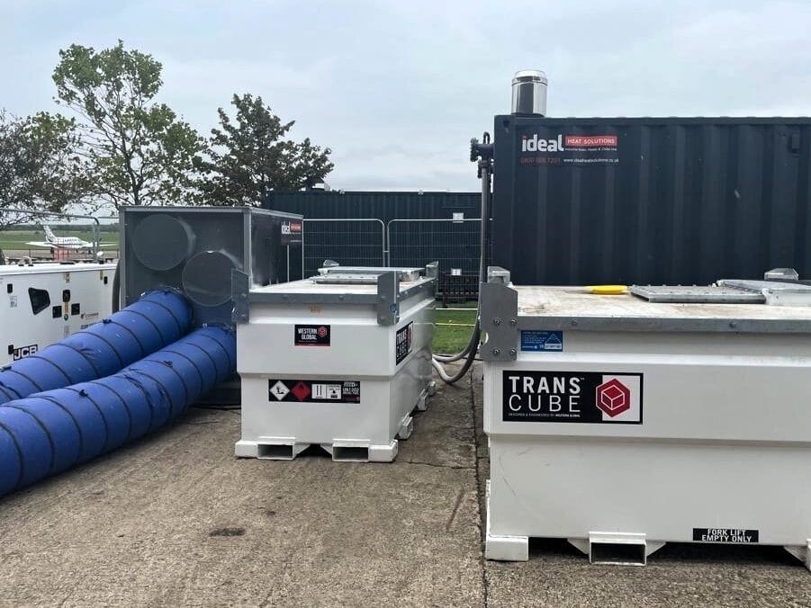 temporary boiler hire and ahu package