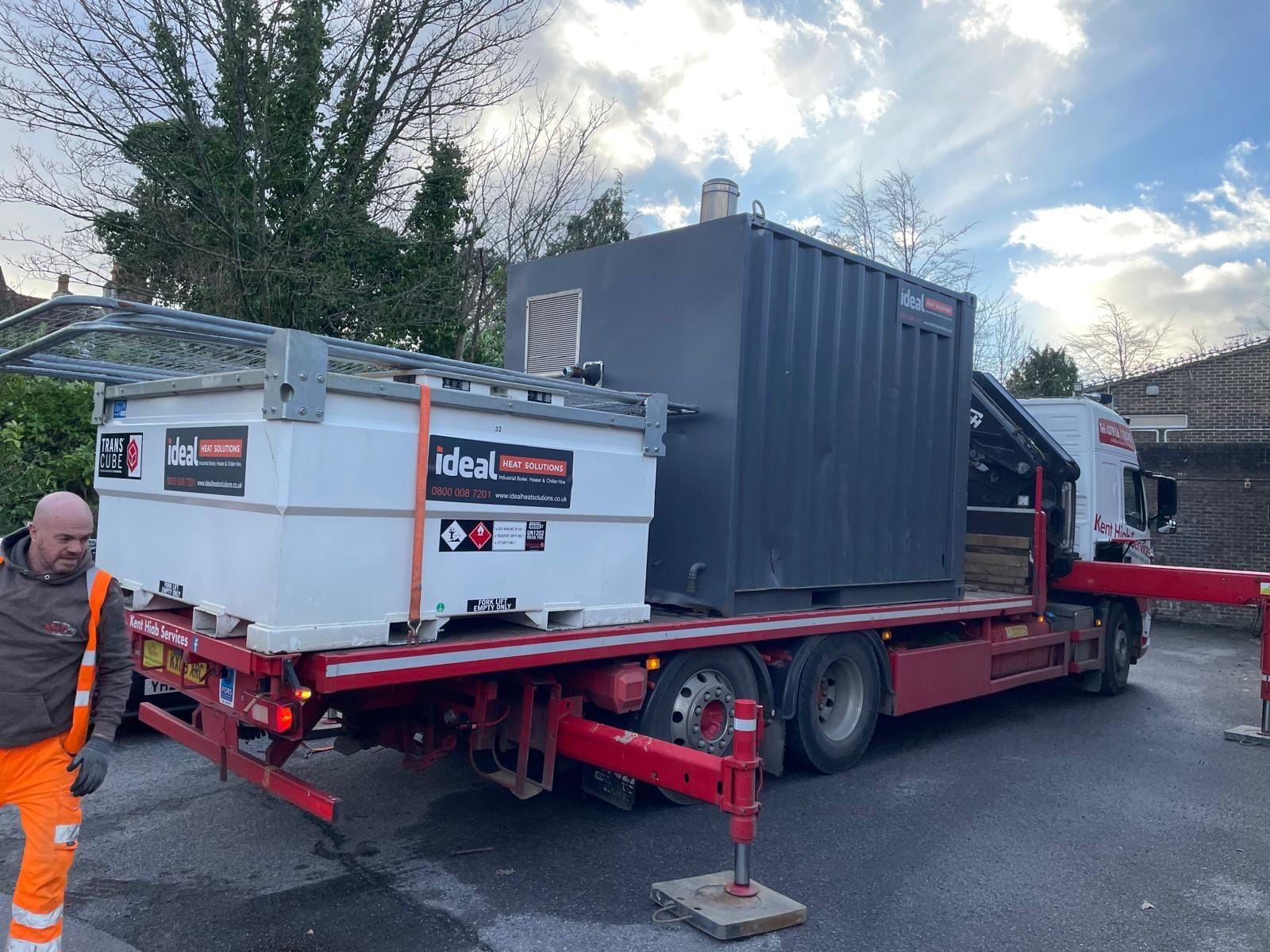 boiler hire and tank delivery