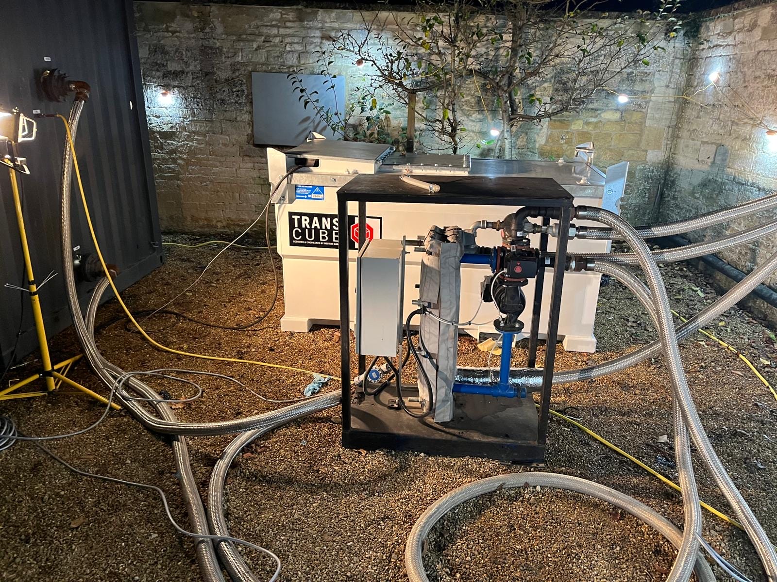 temporary boiler hire with dhw phe