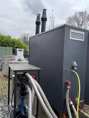 300kw slimline boiler for manufacturing