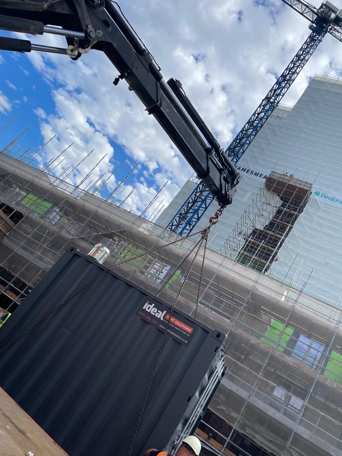 construction boiler hire