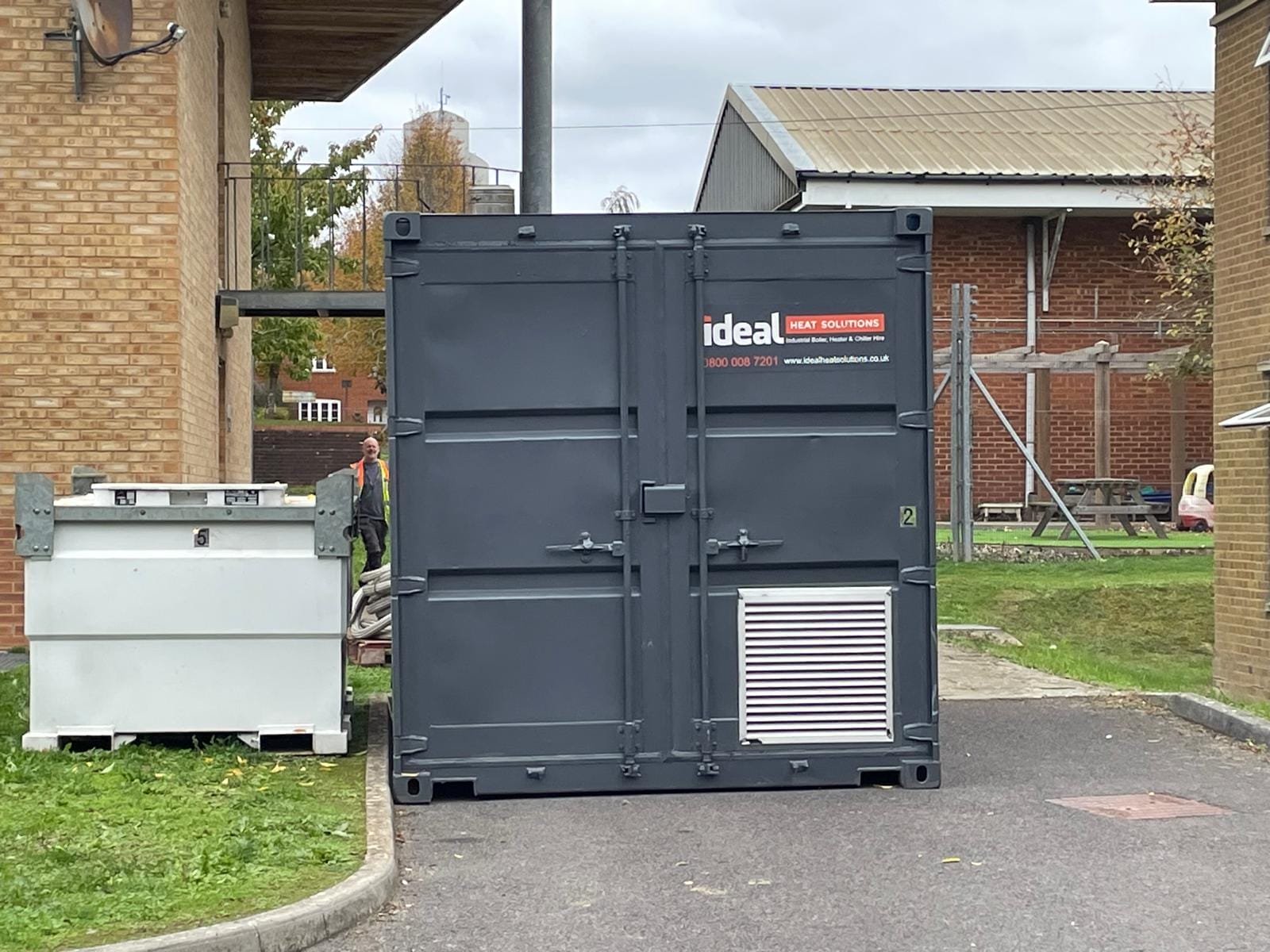 Boiler hire for hospital