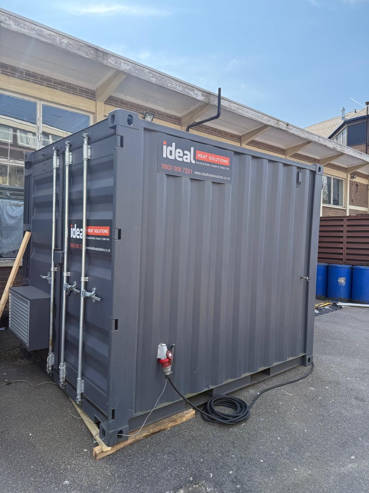temporary boiler hire