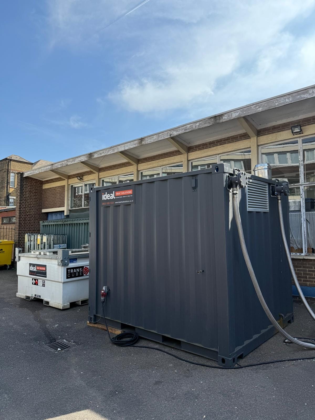 temporary boiler hire