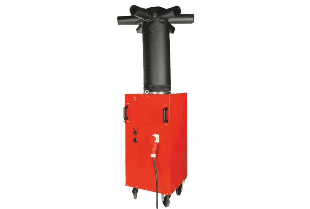 18kw mda electric fan heater hire