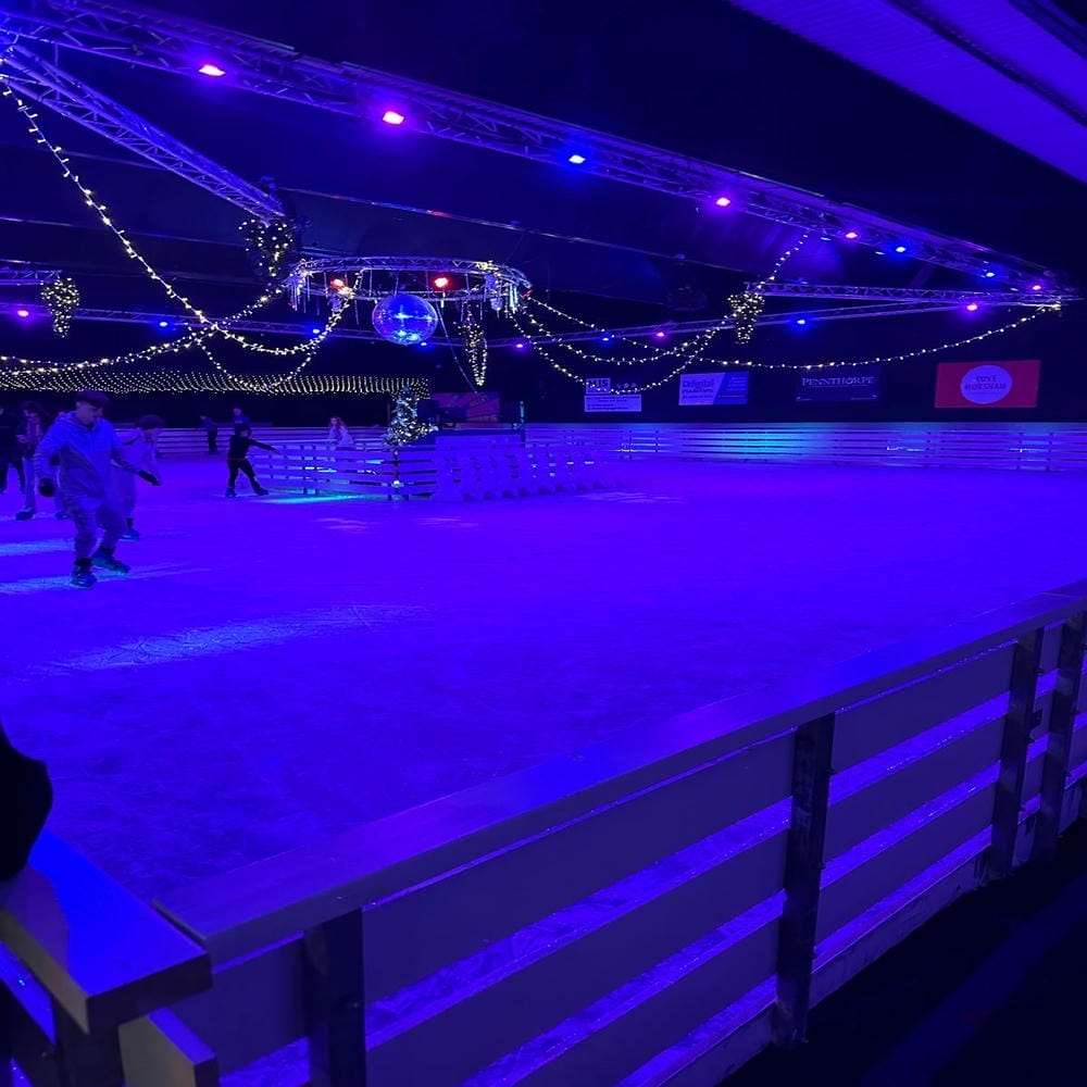 temporary chiller hire for ice rink in berkshire