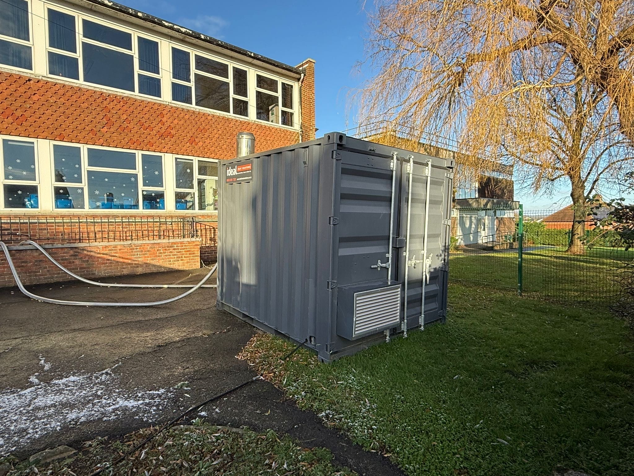 boiler hire for a college in east sussex