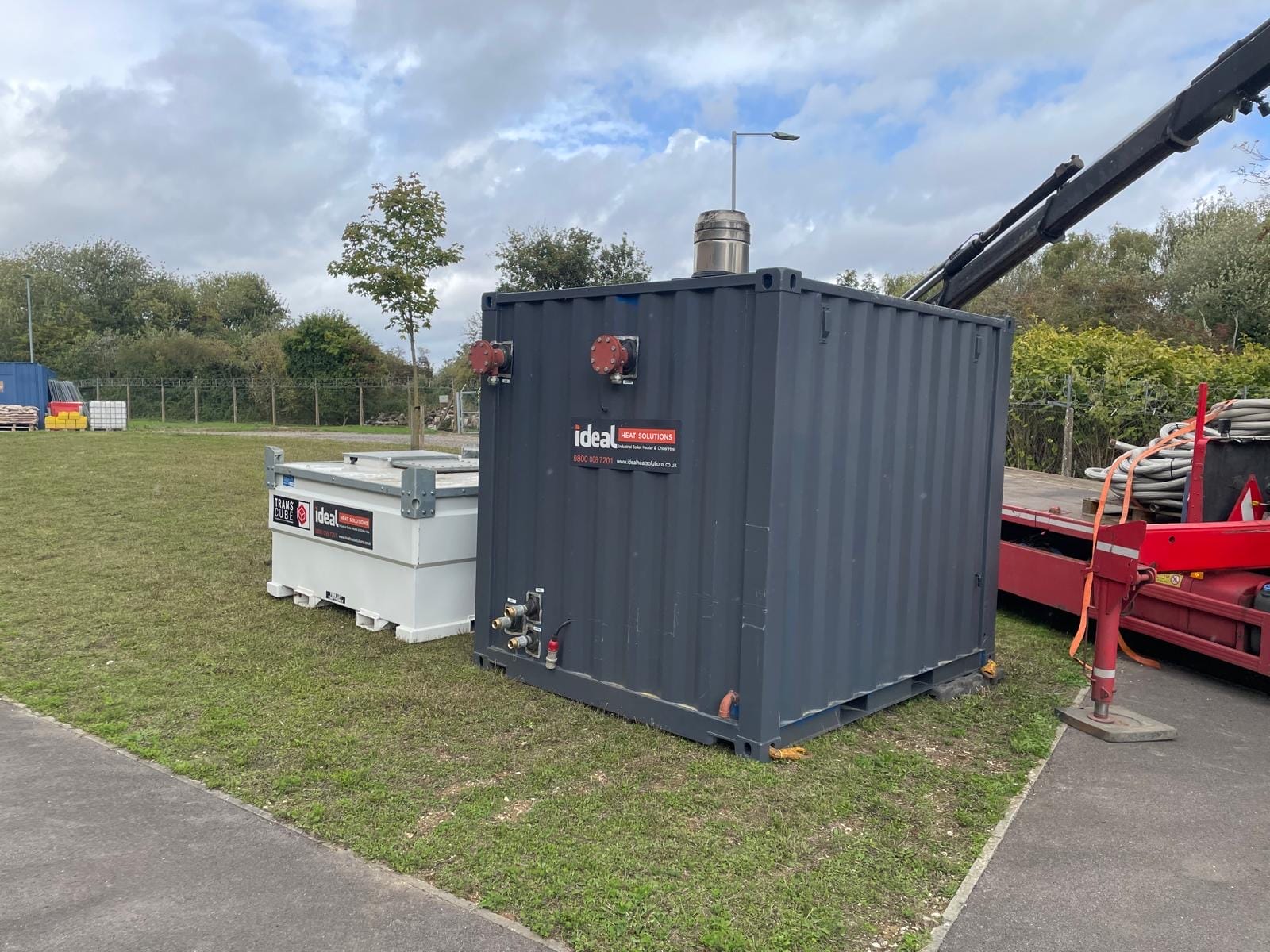 temporary 500kw boiler hire winchester