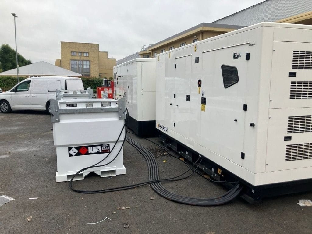 commercial generator power hire